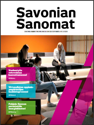 Savonian Sanomien kansi.