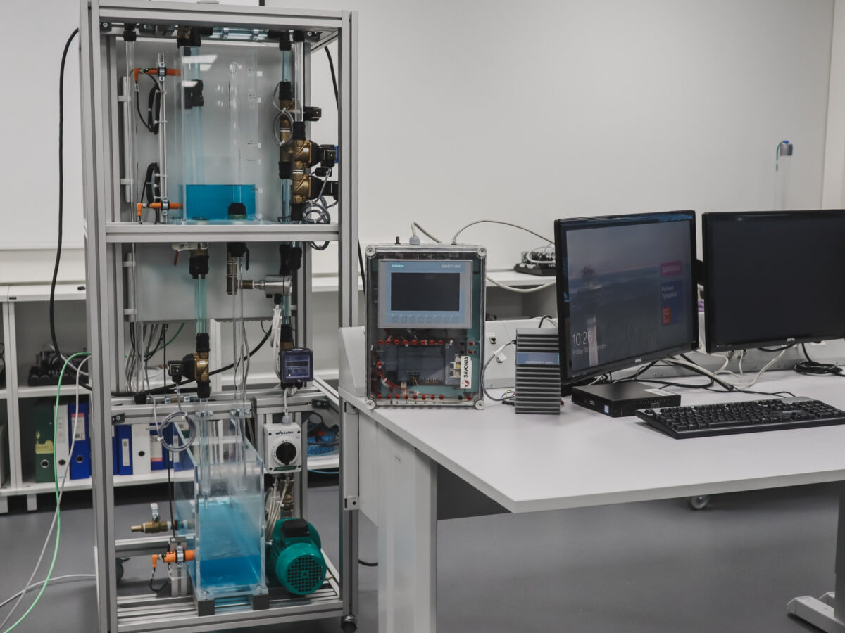 A picture of Savonia's Automation Lab