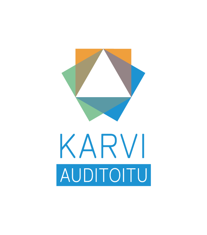 Kansallinen koulutuksen arviointikeskus Karvi -logo.