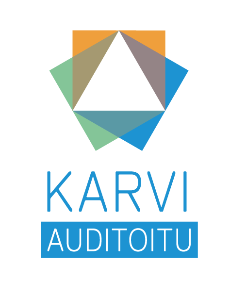 Kansallinen koulutuksen arviointikeskus Karvi -logo.