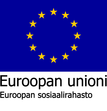 EU sosiaalirahasto logo.