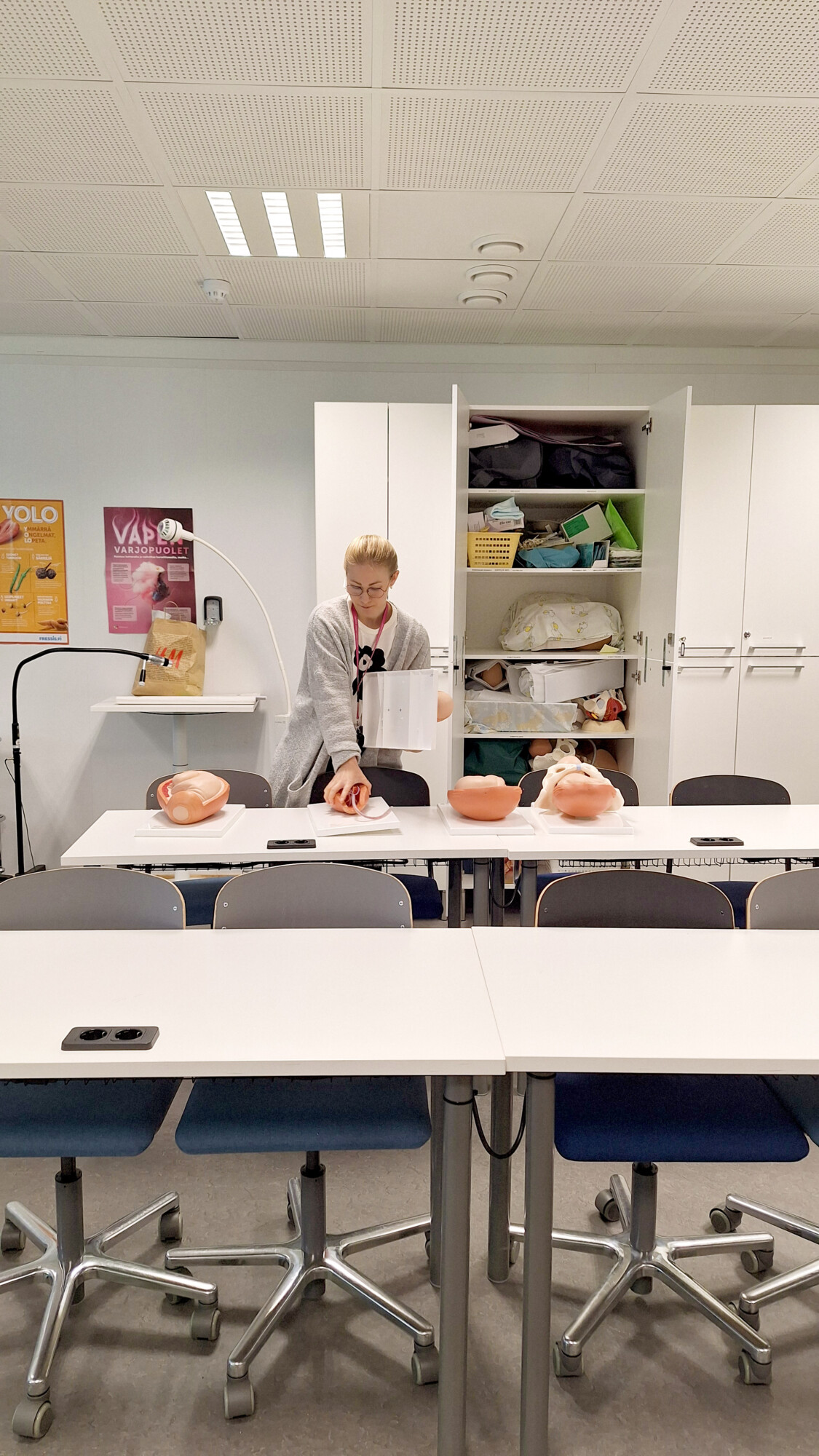 lehtori, kätilö ja Savonian kätilötyön tutkinto-ohjelman vastaavan sijainen Oona Kähkönen.