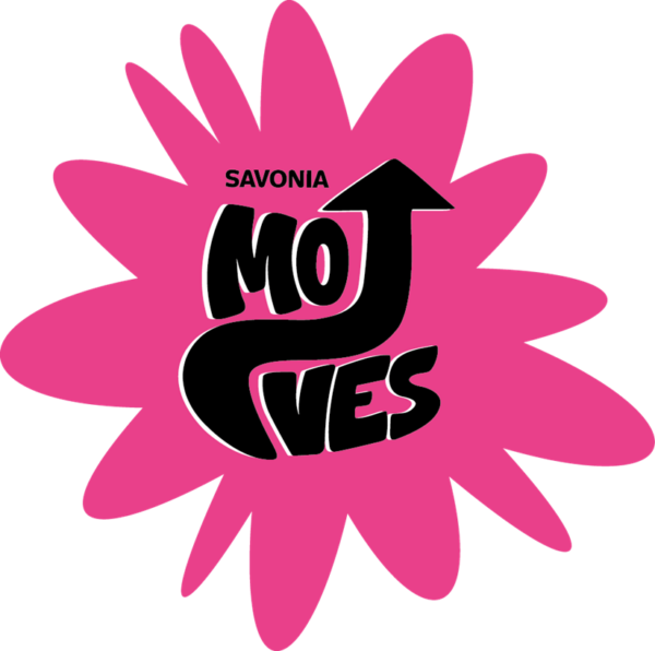Bannerikuvassa Savonia Movesin logo