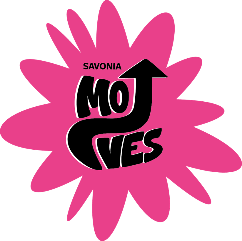 Bannerikuvassa Savonia Movesin logo