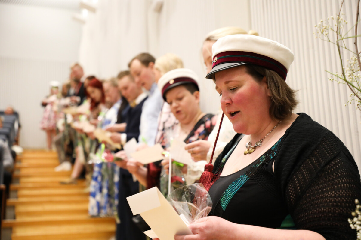 Iisalmen valmistujaisjuhla.