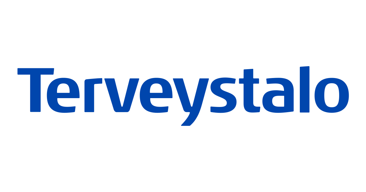 Kuvassa näkyy sana ”Terveystalo” lihavoiduilla sinisillä kirjaimilla valkoisella taustalla.